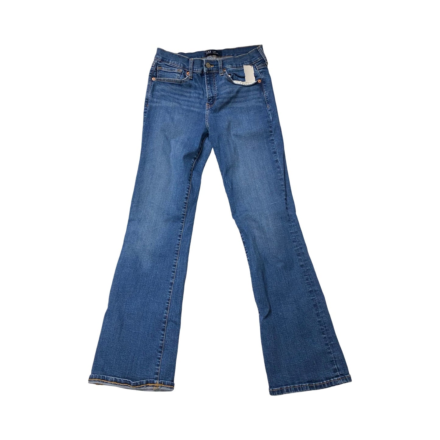 Jeans Boot Cut By Gap In Blue Denim, Size:6