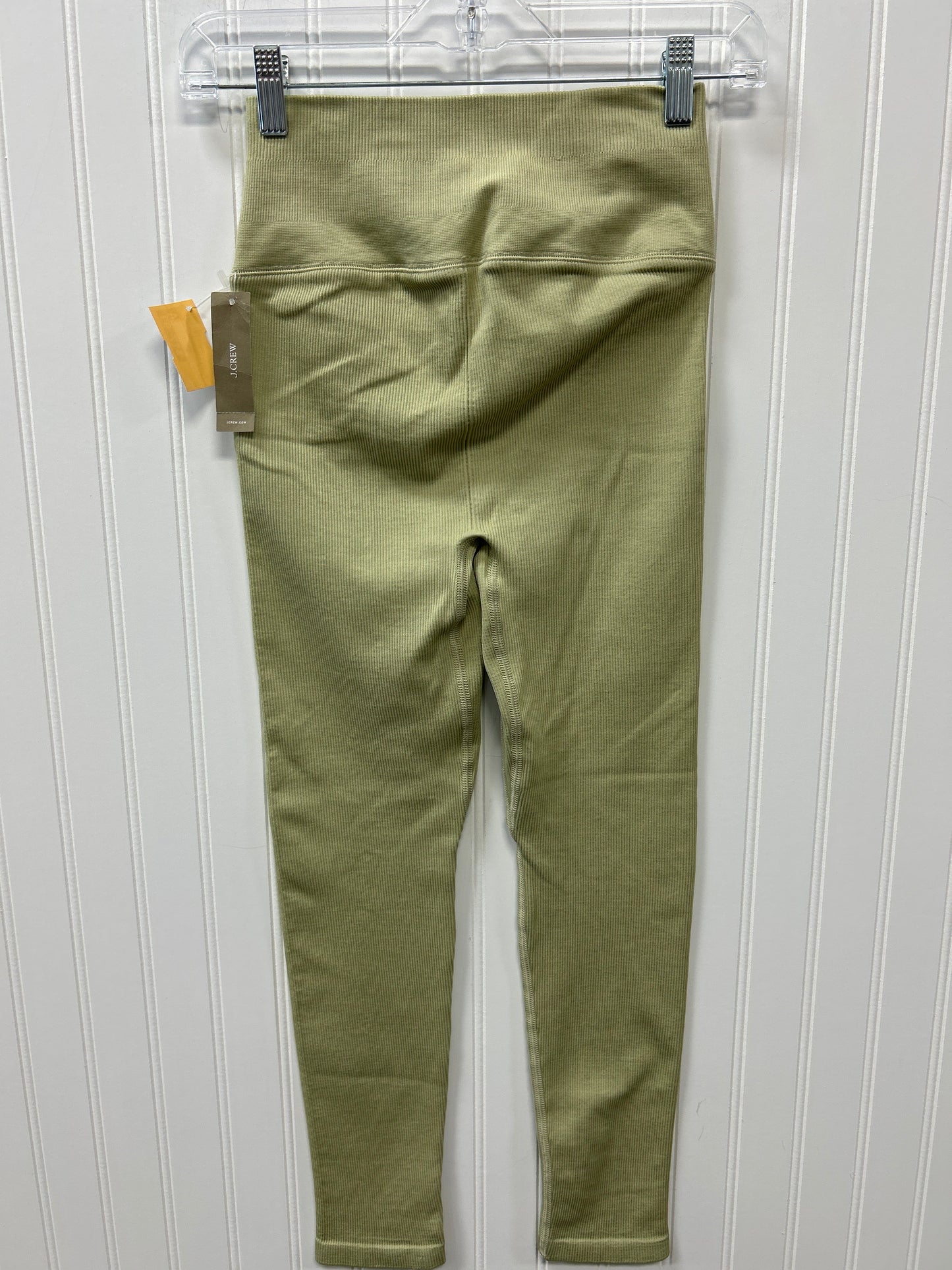 Athletic Leggings By J. Crew In Green, Size:Xs