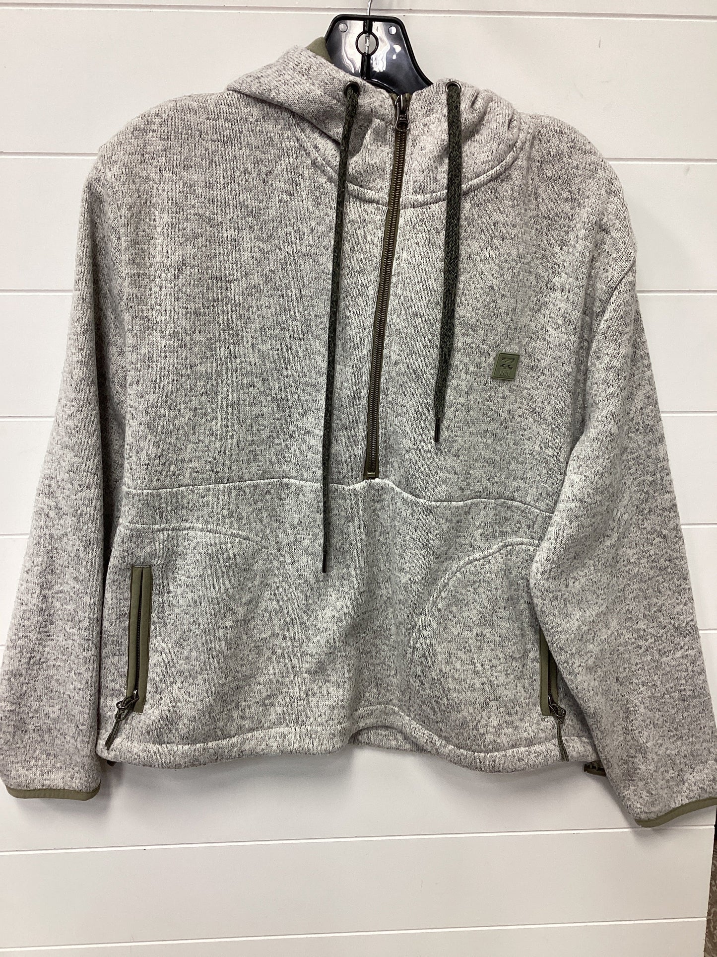 Athletic Fleece By Billabong In Grey, Size:M