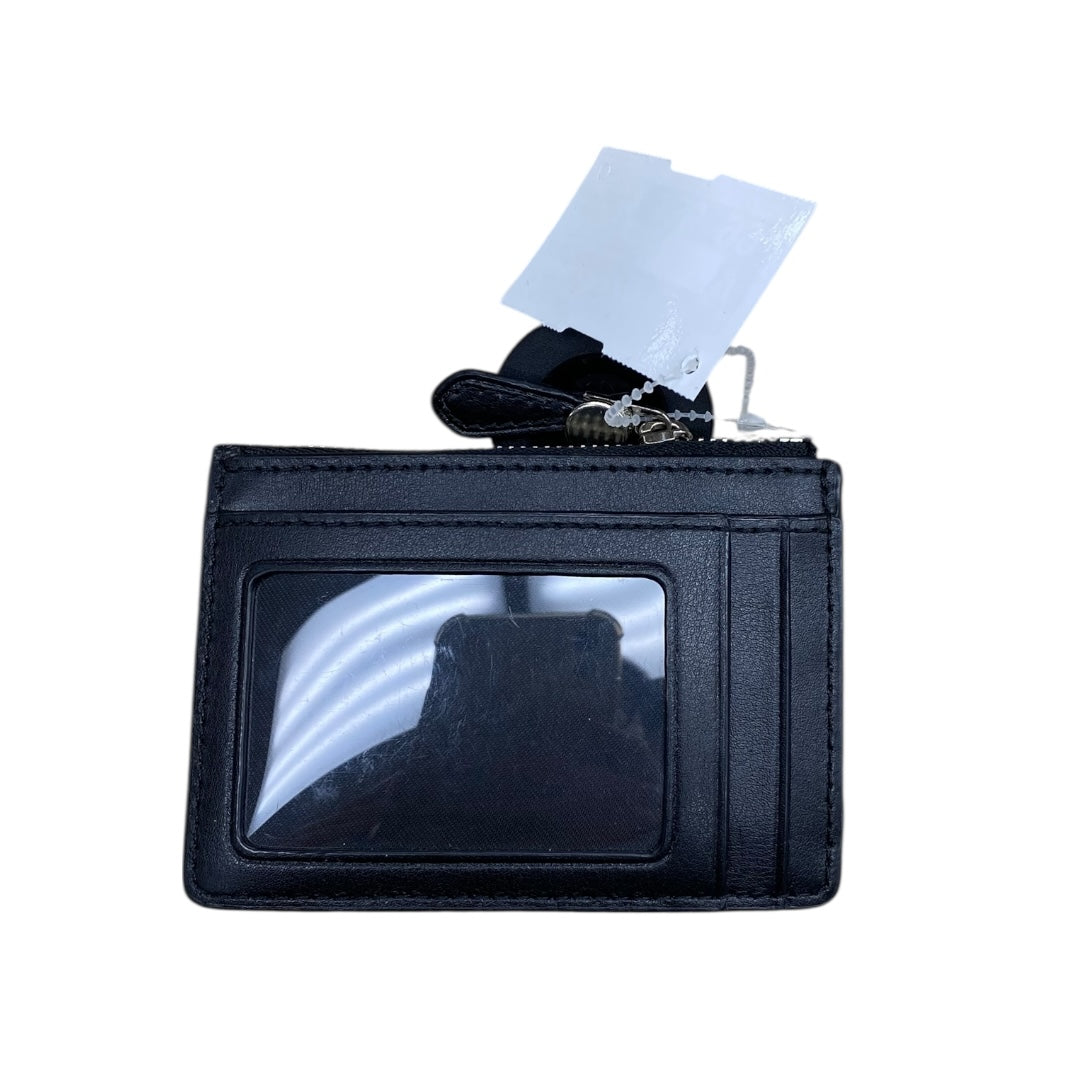 Wallet Designer By Coach In Black, Size:Small