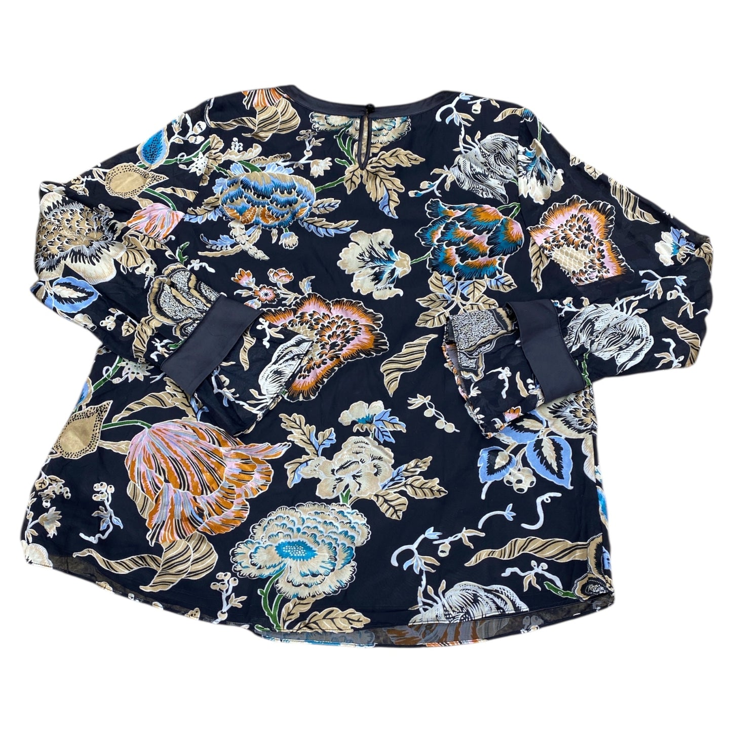 Top Ls By Soft Surroundings In Floral Print, Size:L