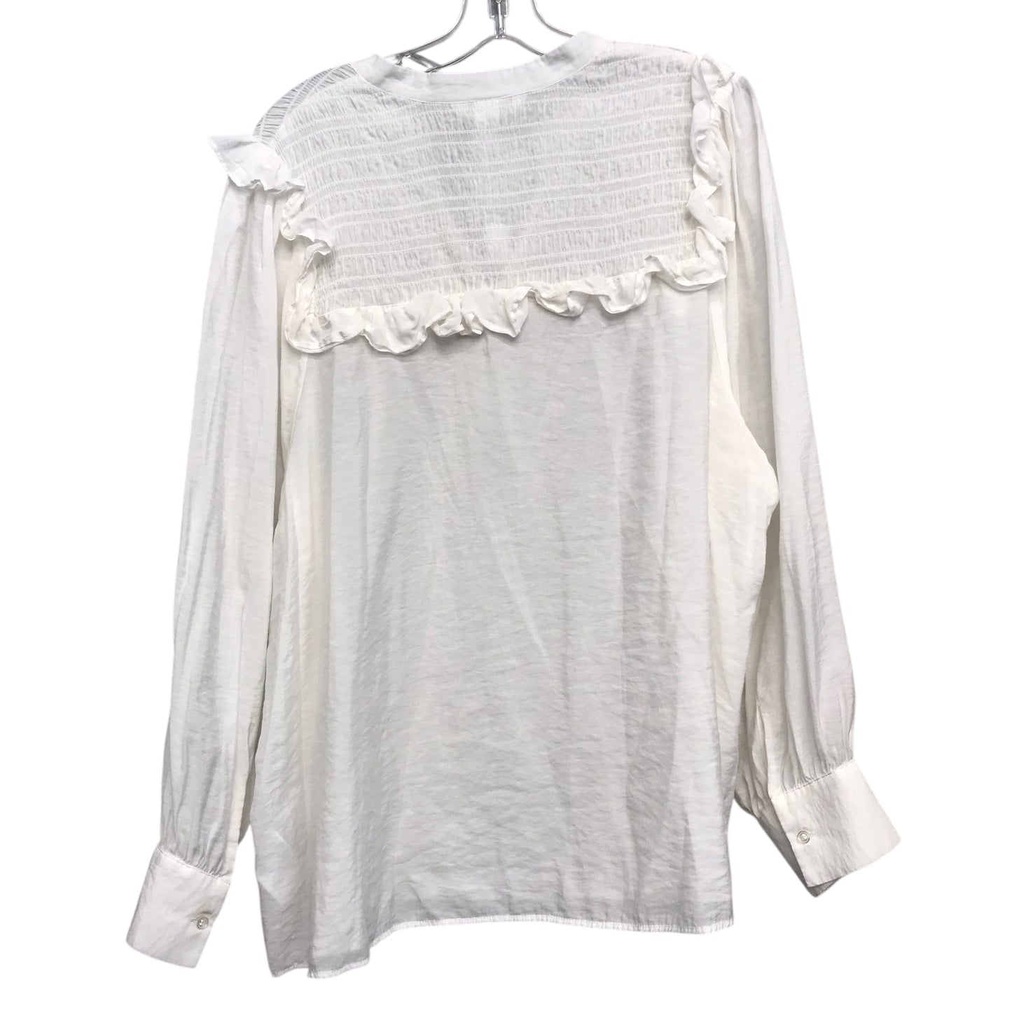 Top Ls By H&M In White, Size:Xl
