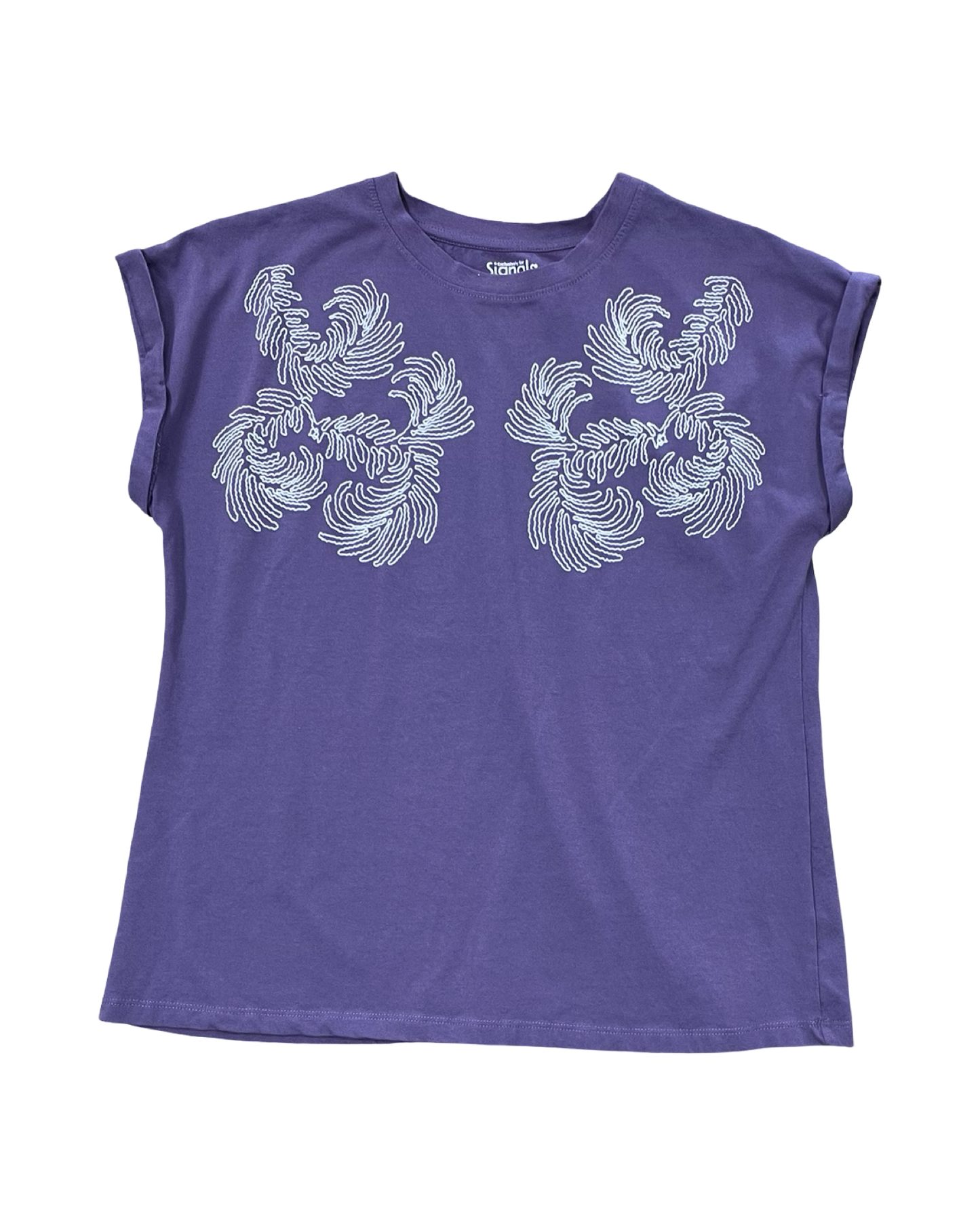 Top Ss By Clothes Mentor In Purple, Size:L
