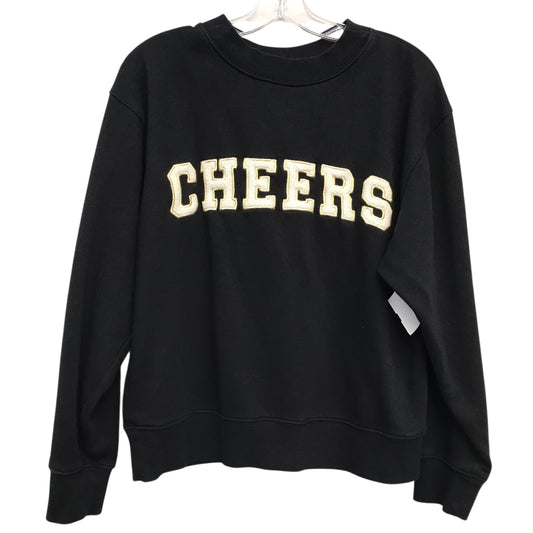 Sweatshirt Crewneck By Universal Thread In Black, Size:S