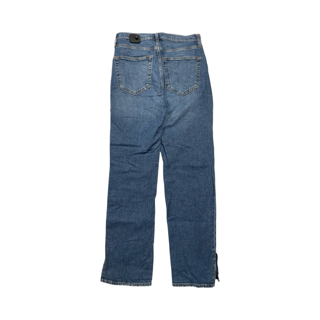 Jeans Straight By Gap In Blue Denim, Size:4