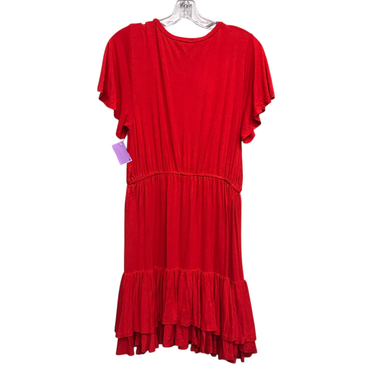 Dress Casual Short By Philosophy In Red, Size:M