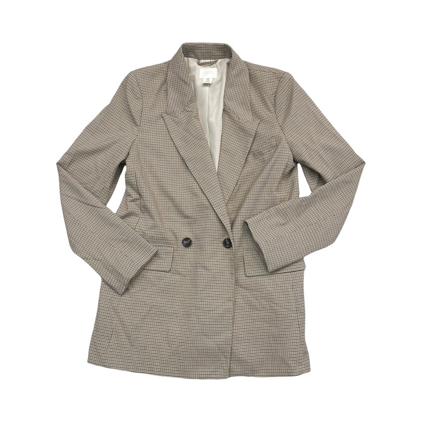 Blazer By H&M In Brown, Size:Xs