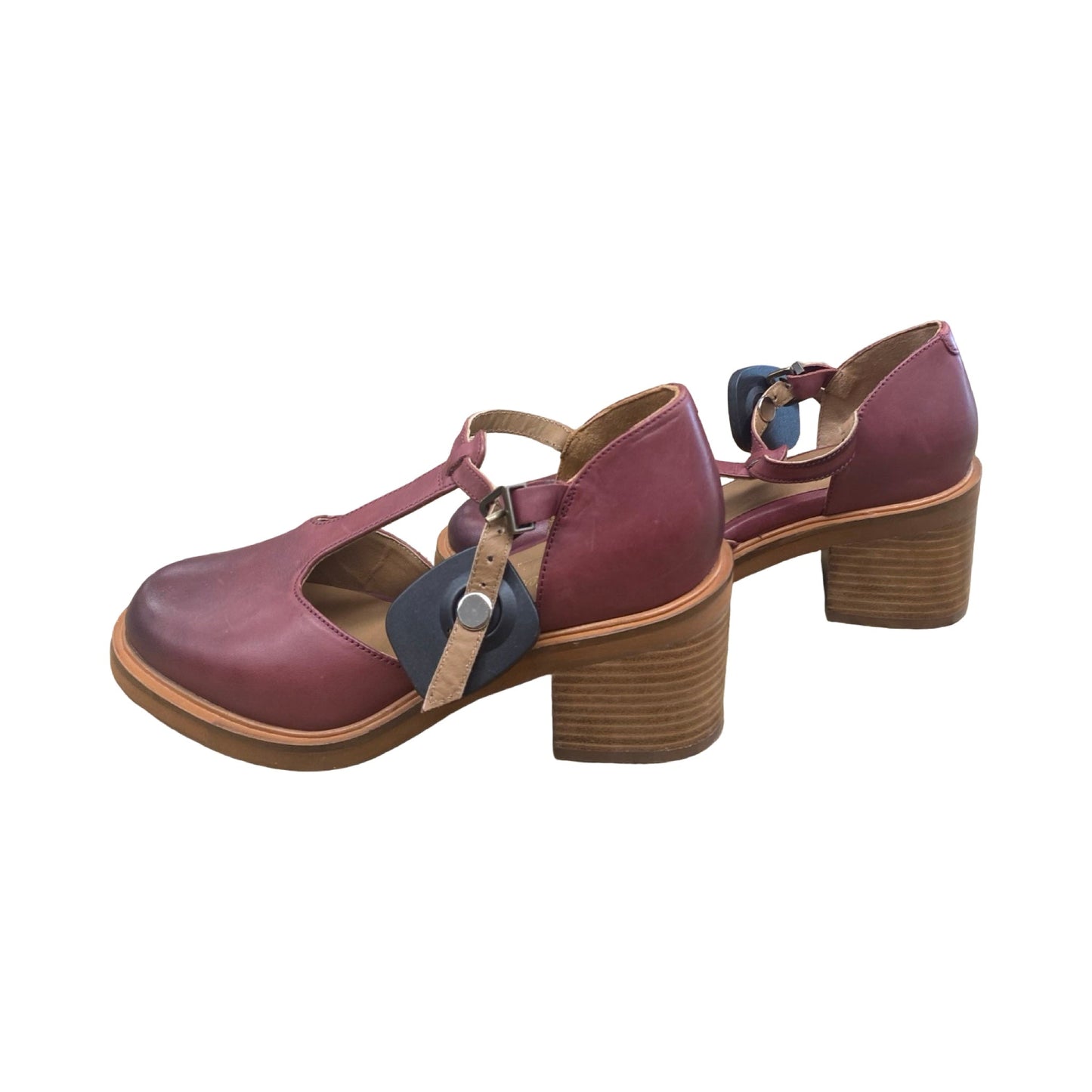Shoes Heels Block By Seychelles In Purple, Size:6