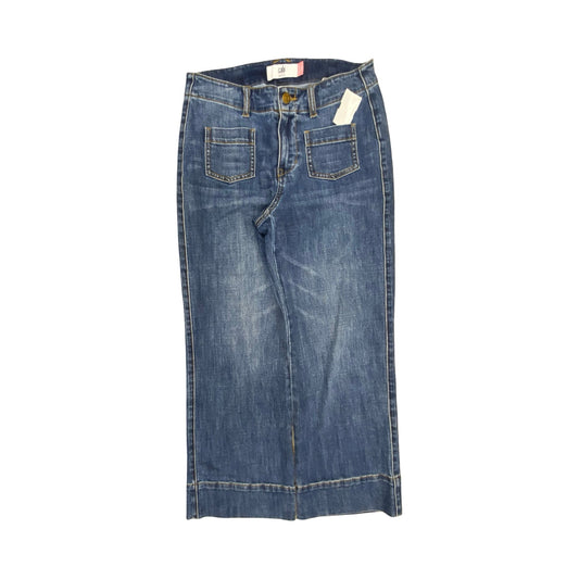 Jeans Cropped By Cabi In Blue, Size:2