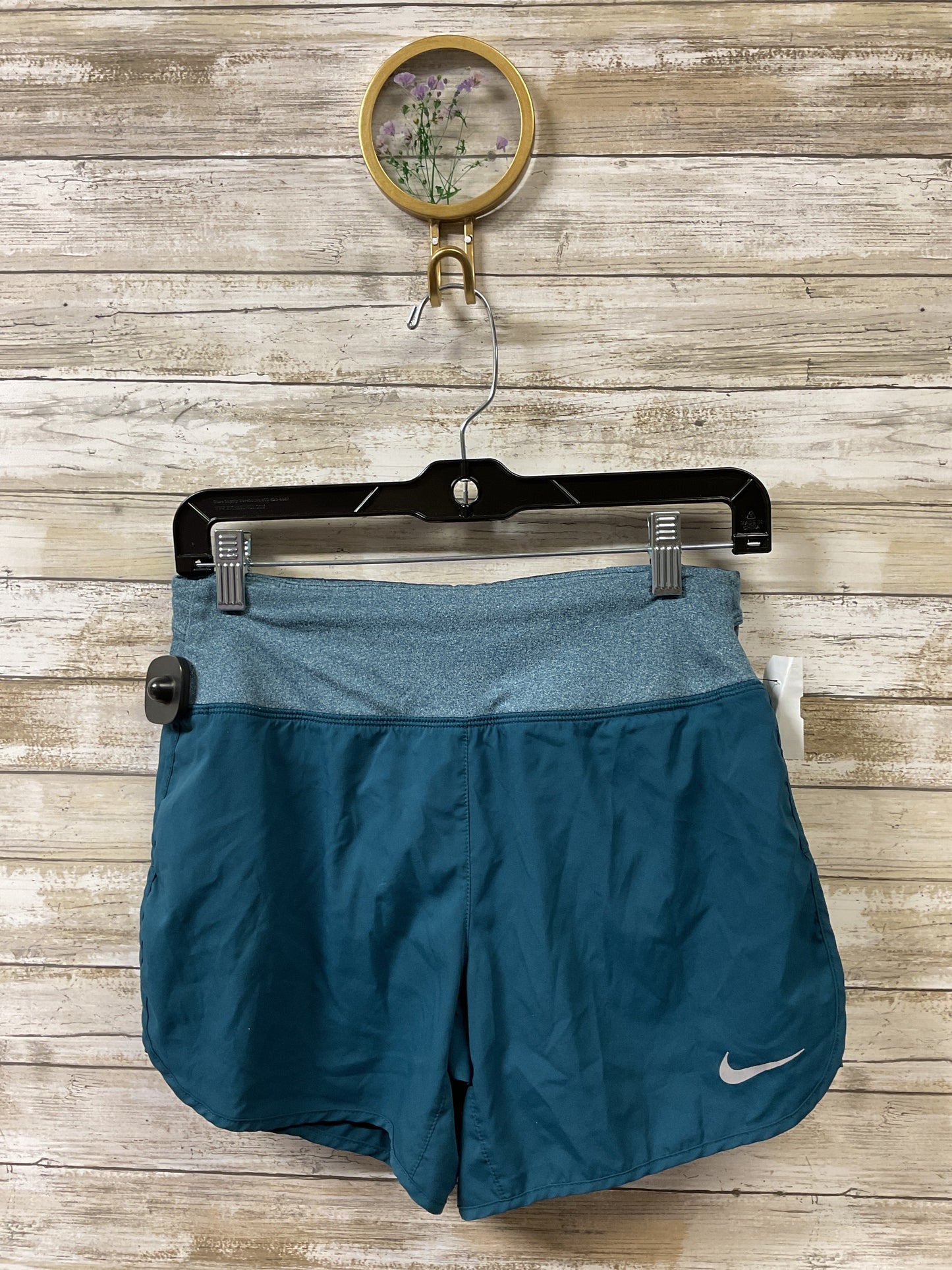 Athletic Shorts By Nike Apparel In Teal, Size:Sp