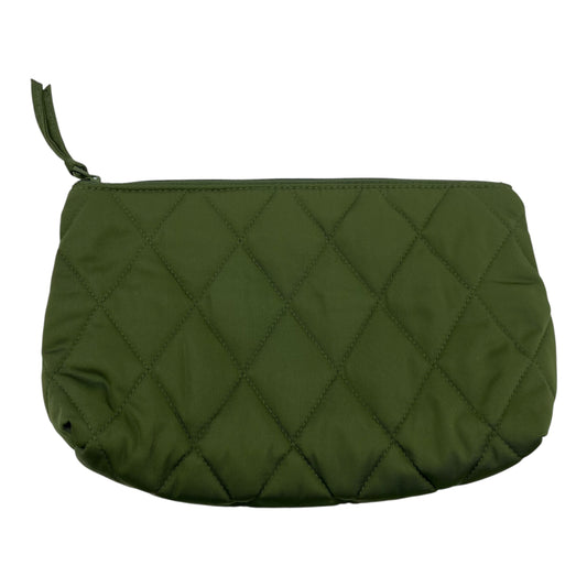 Makeup Bag By Vera Bradley In Green, Size:Medium
