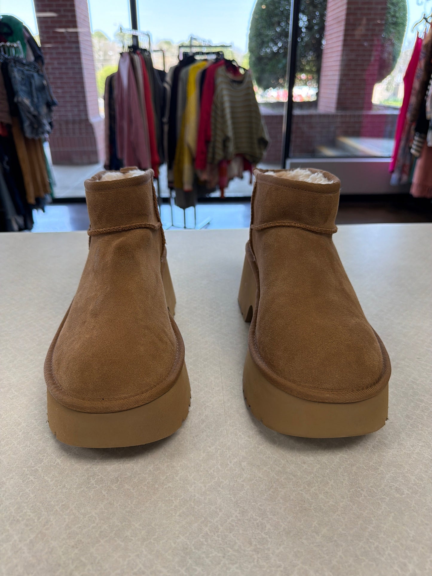 Boots Designer By Ugg In Tan, Size:10