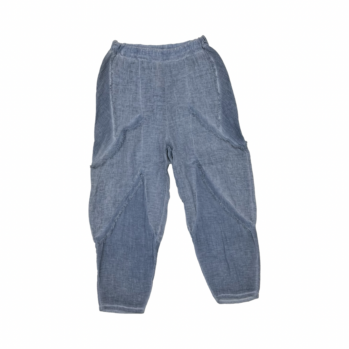 Pants Linen By Clothes Mentor In Blue, Size:S