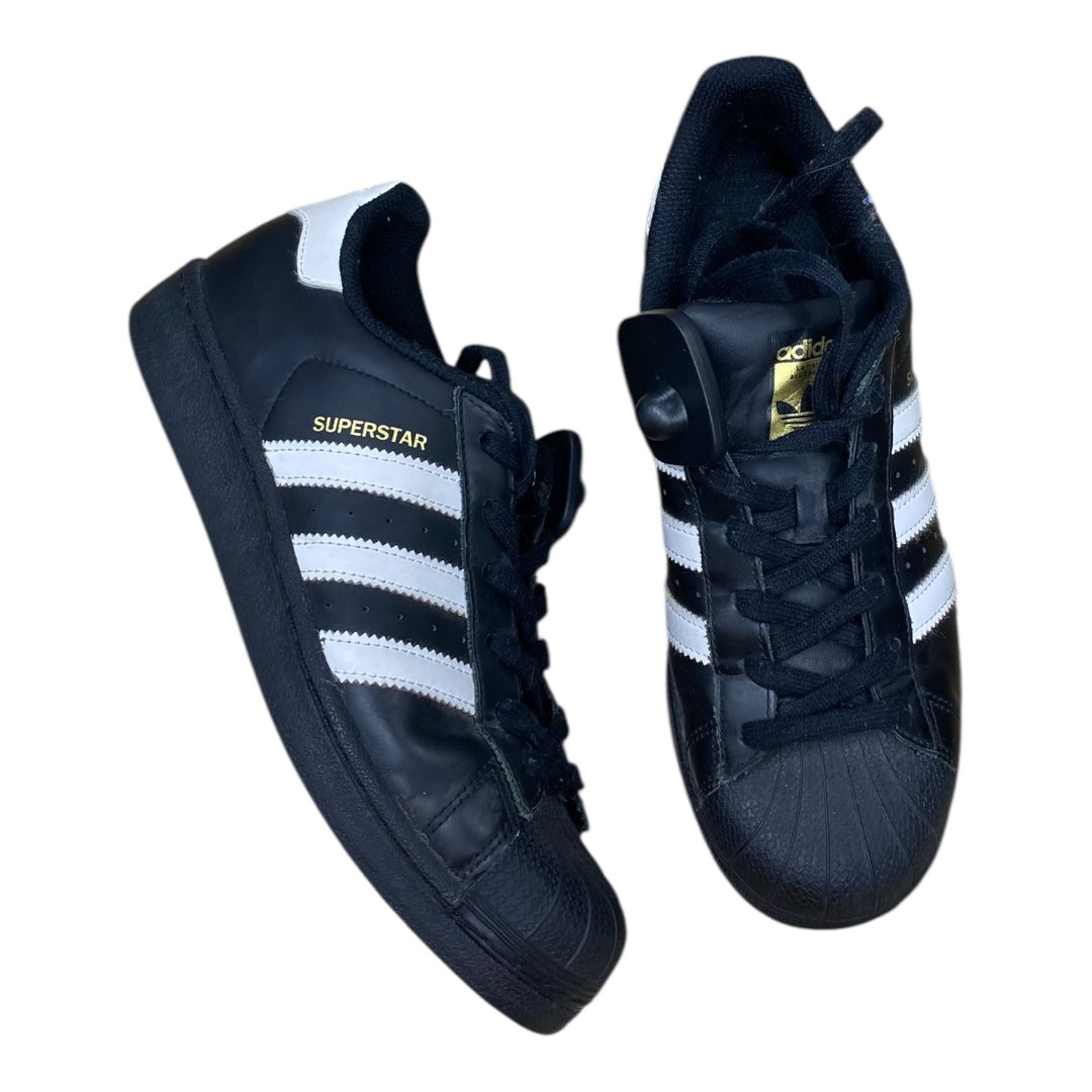 Shoes Sneakers By Adidas In Black & White, Size:7