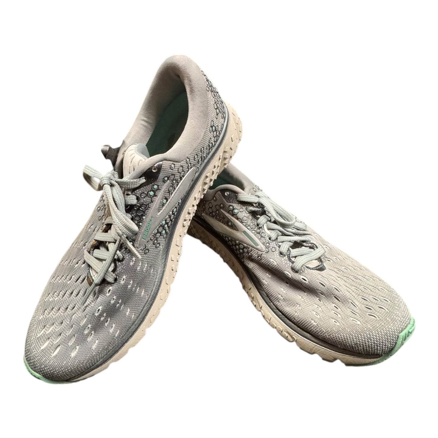 Shoes Athletic By Brooks In Blue & Grey, Size:9