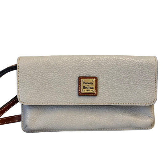 Wristlet Designer By Dooney And Bourke In Beige, Size:Large