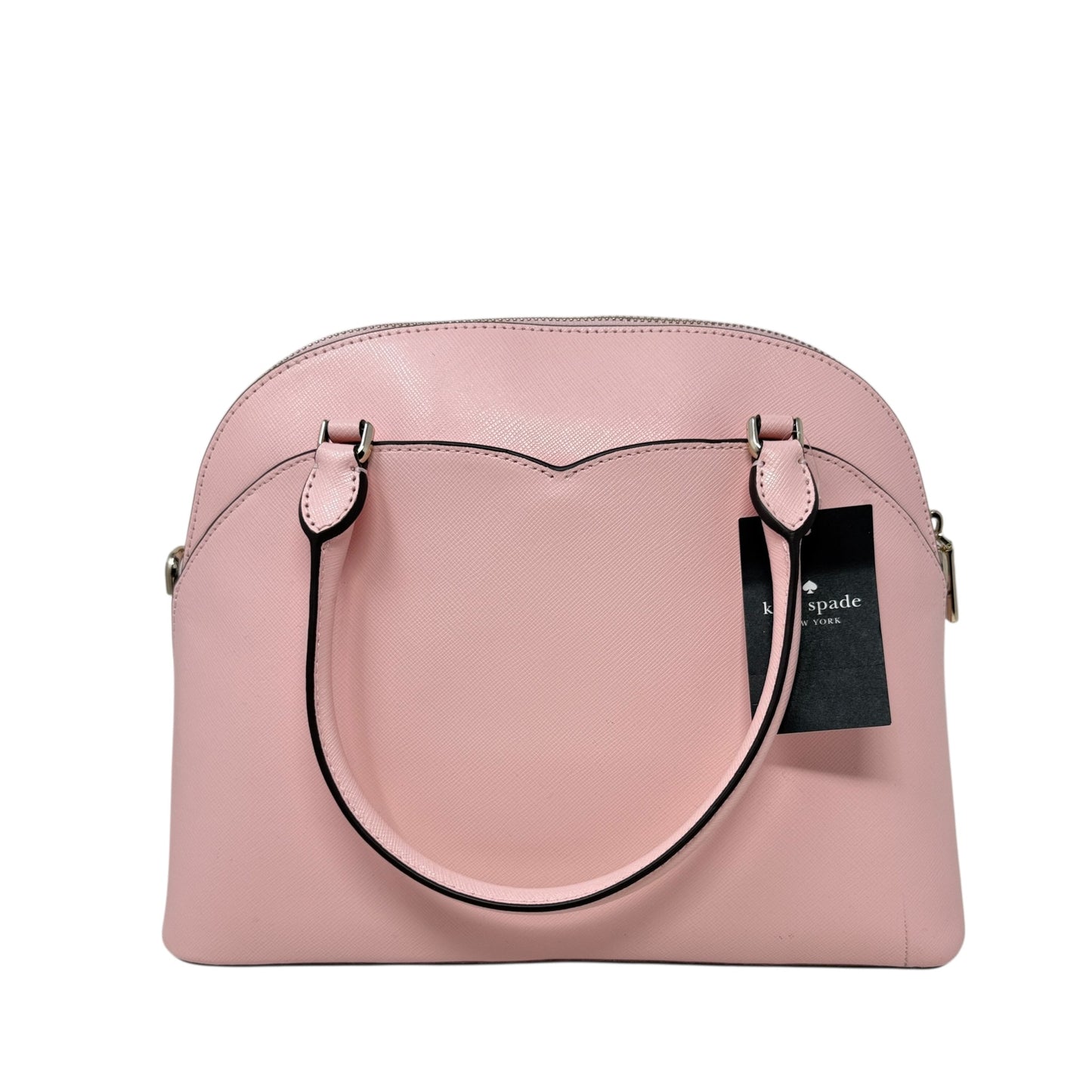 Payton Dome Saffiano Leather Satchel In Peony Pink Designer By Kate Spade, Size: Medium
