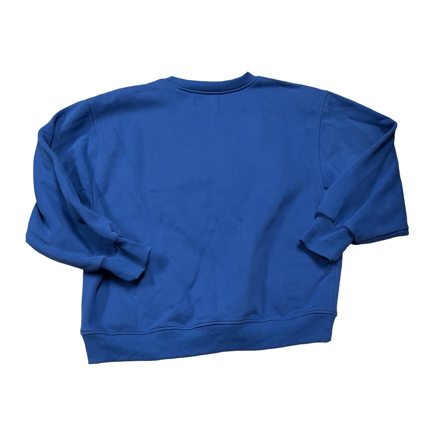 Sweatshirt Crewneck By Cmc In Blue & Orange, Size:L