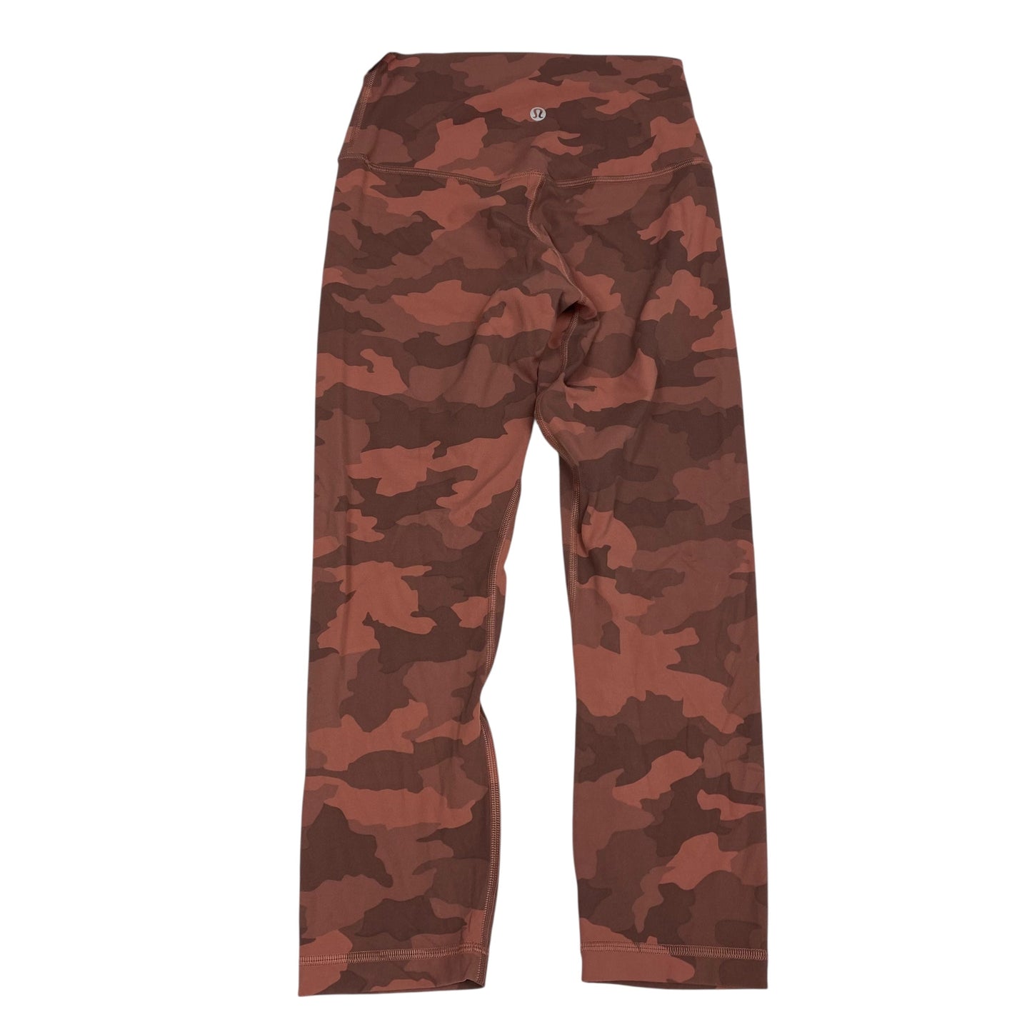 Athletic Leggings Capris By Lululemon In Pink, Size:S