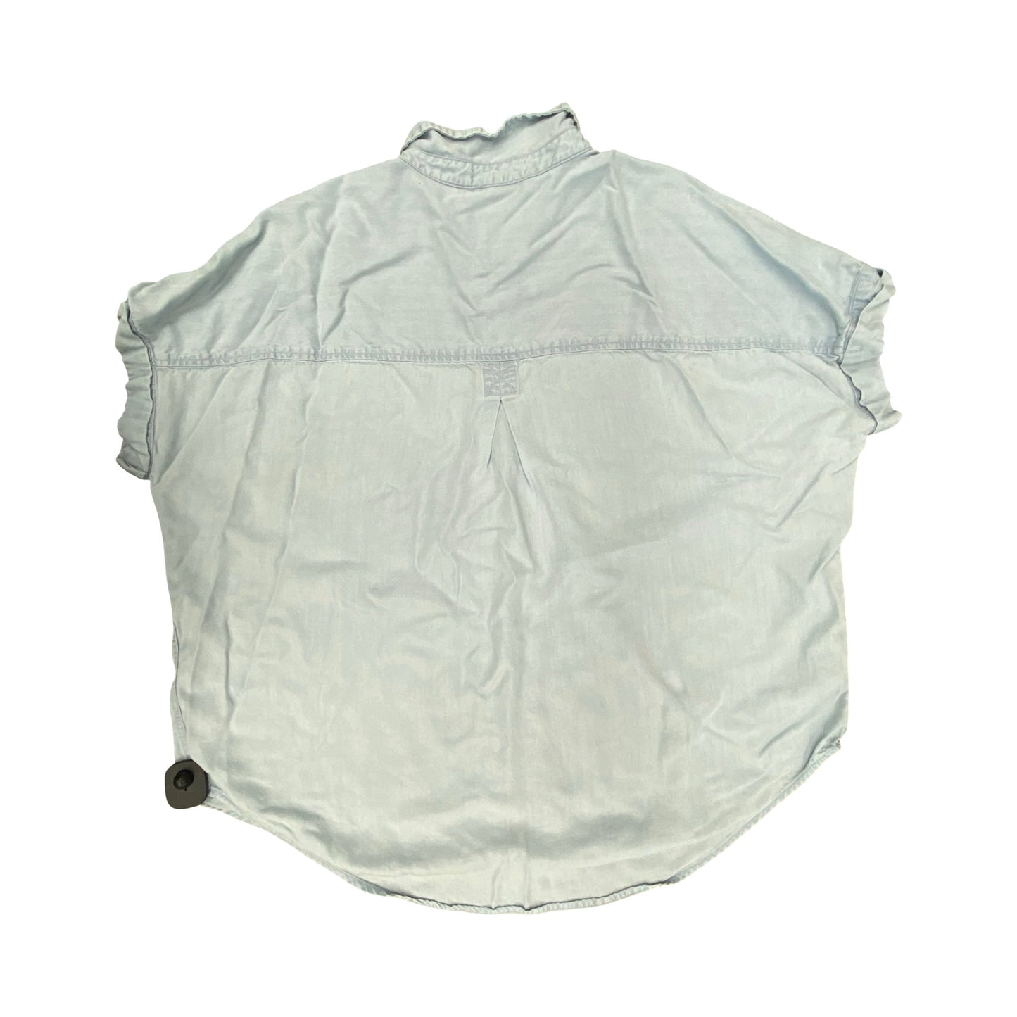 Top Ss By Daily Ritual In Blue Denim, Size:Xl