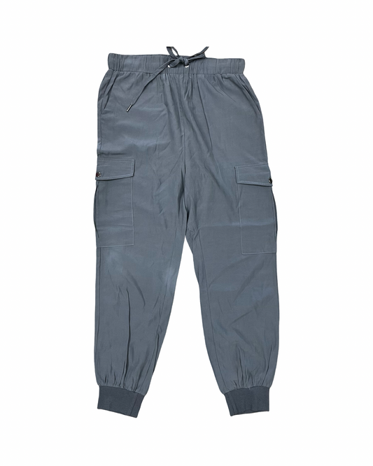 Pants Cargo & Utility By Doe & Rae In Grey, Size:M
