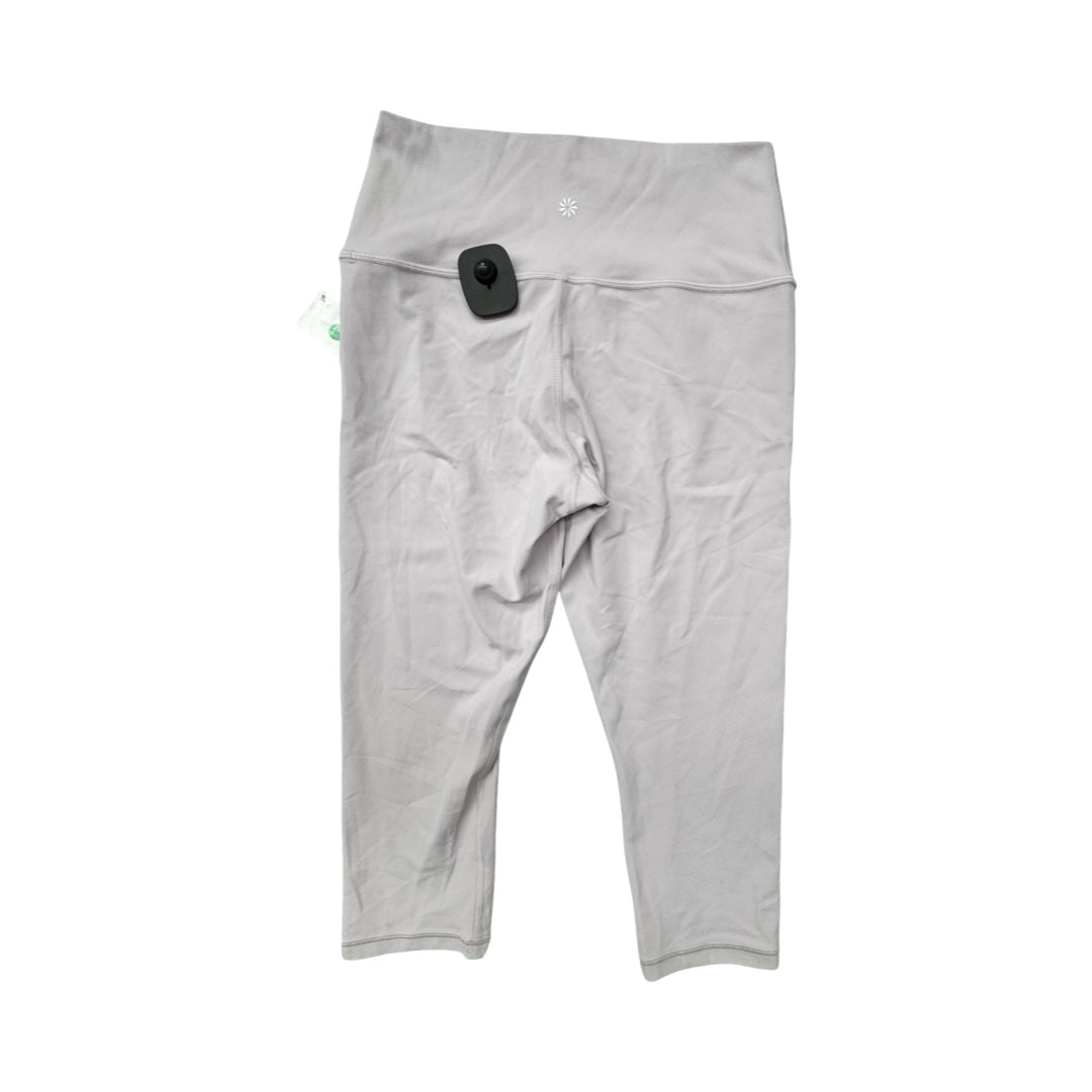 Athletic Leggings Capris By Athleta In Pink, Size:M
