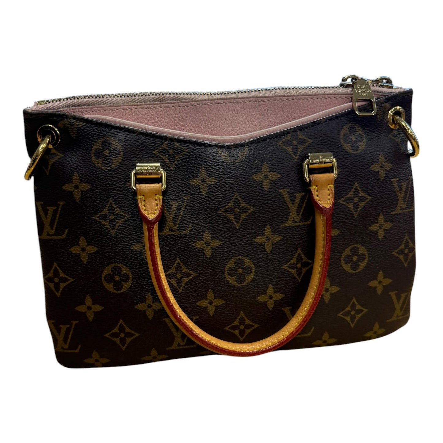 Handbag Luxury Designer By Louis Vuitton In Pink, Size:Small