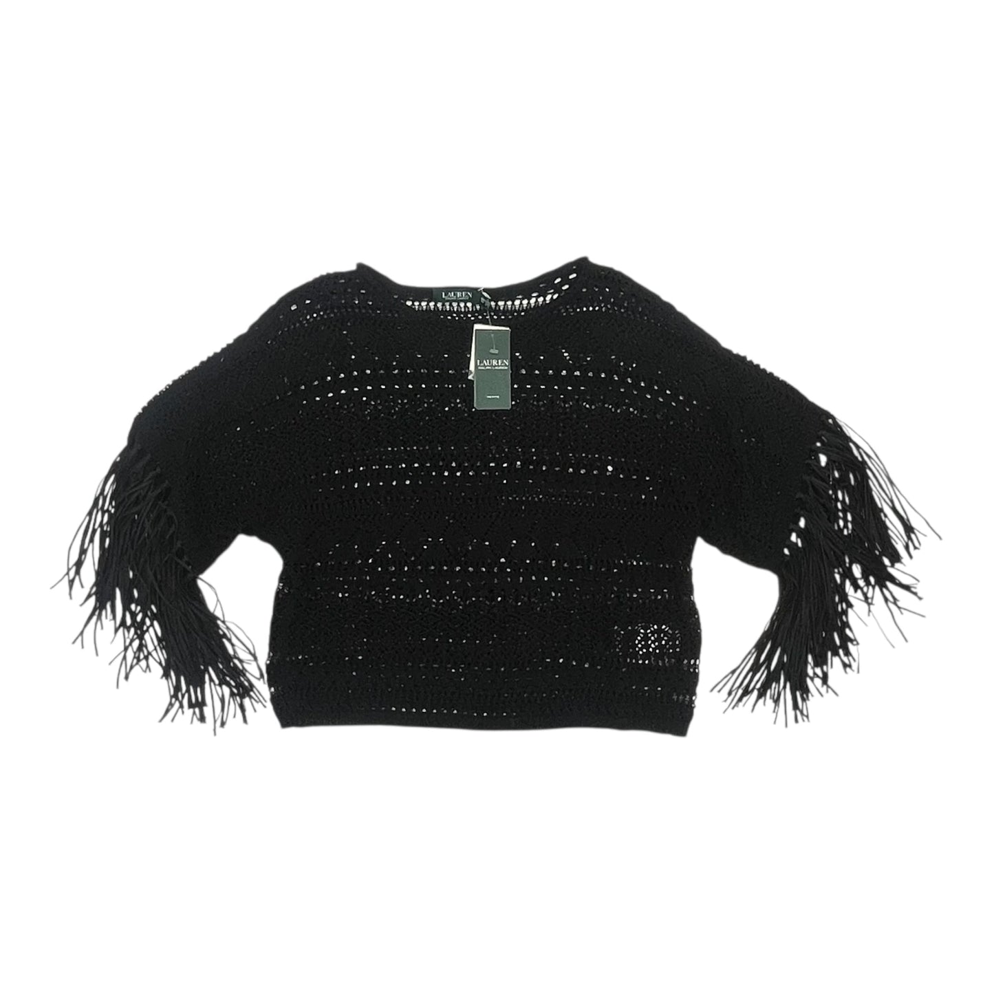 Sweater Ss By Lauren By Ralph Lauren In Black, Size:Xsp