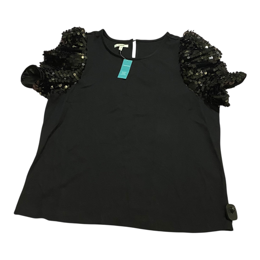 Top Ss By Maurices In Black, Size:1X