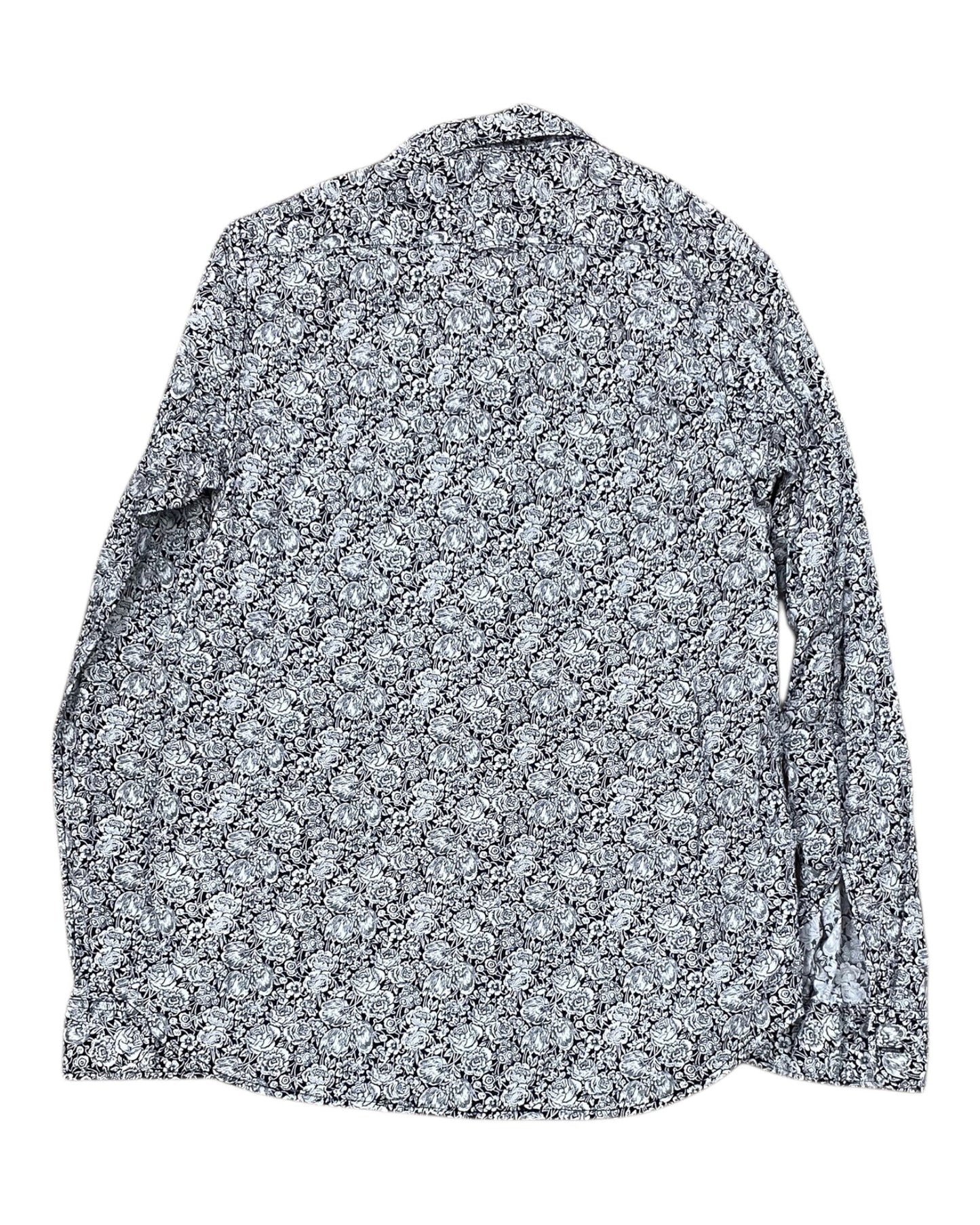Blouse Ls By Gap In Black & White, Size:Xs