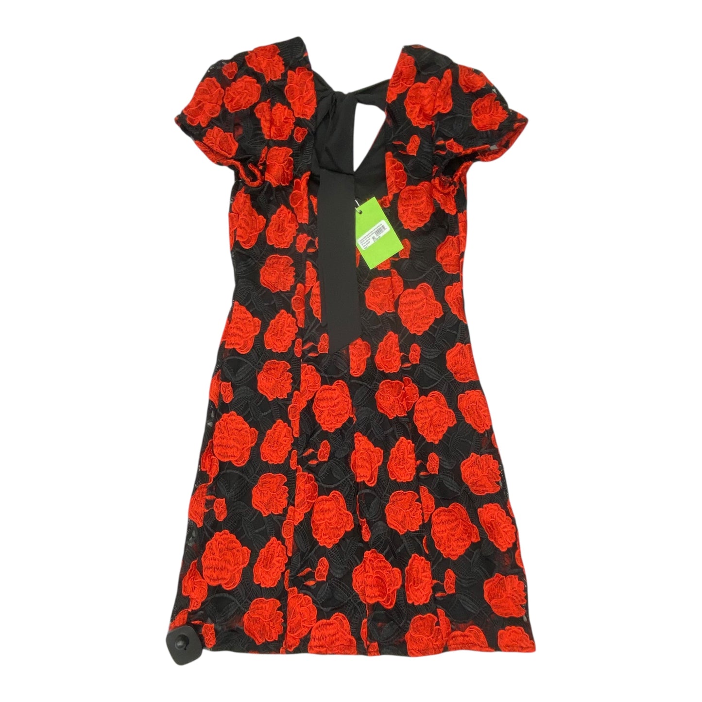 Dress Party Short By Sam Edelman In Black & Red, Size:2