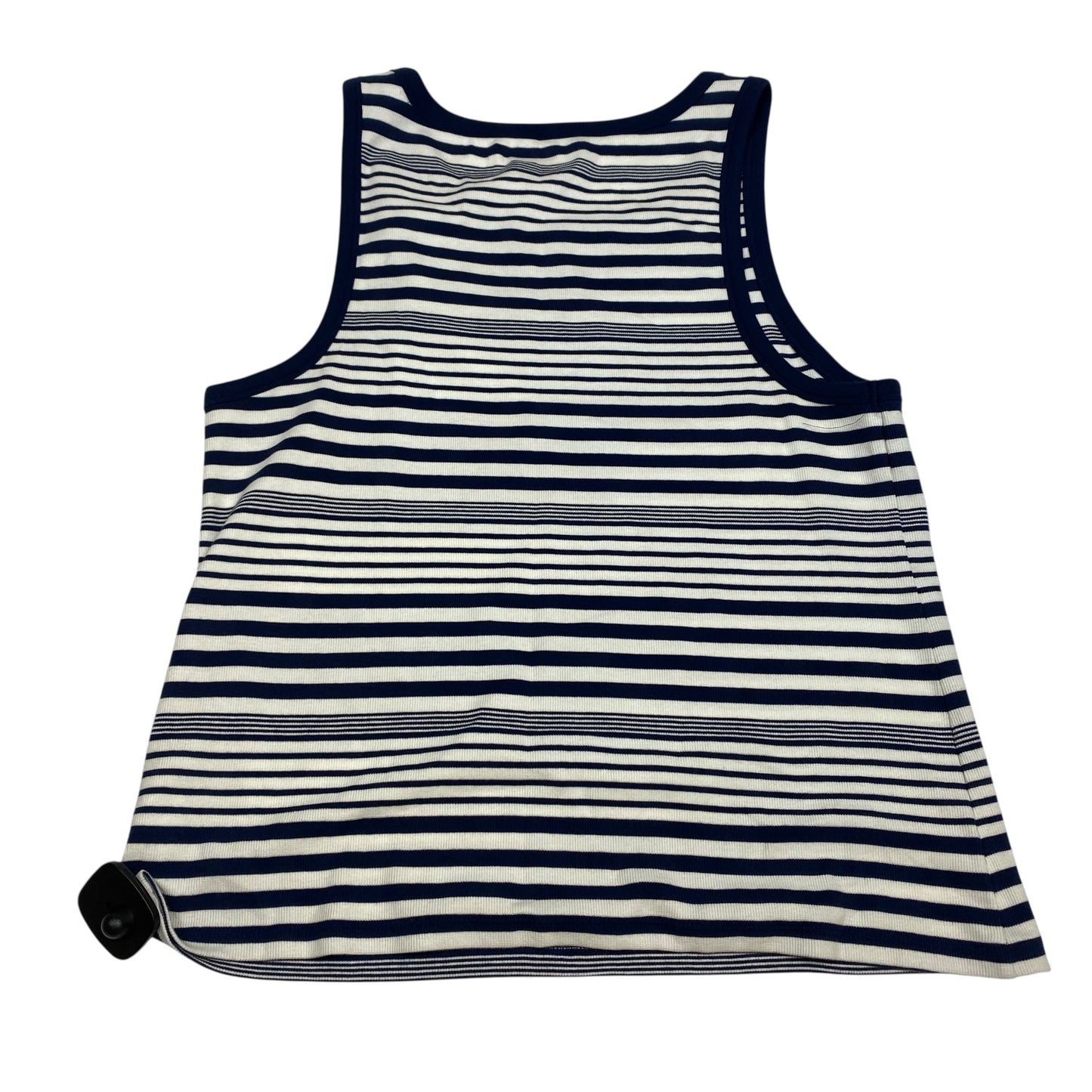 Tank Top Designer By Vineyard Vines In Blue & White, Size:L