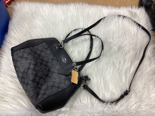 Handbag Designer By Coach In Black, Size:Medium