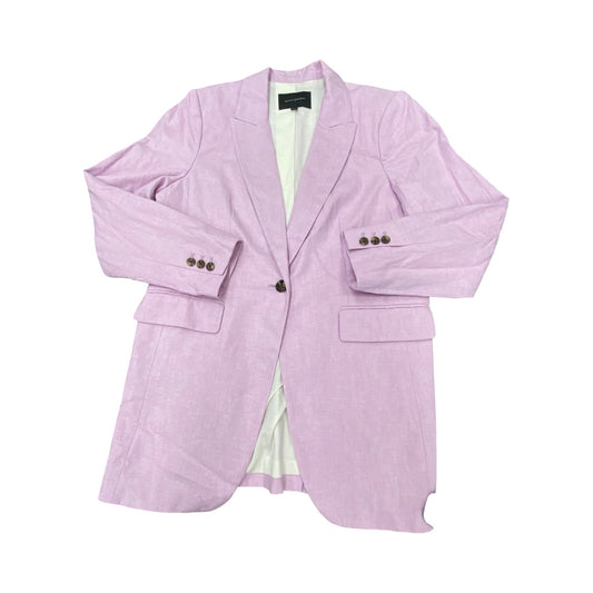 Blazer By Banana Republic In Purple, Size:L