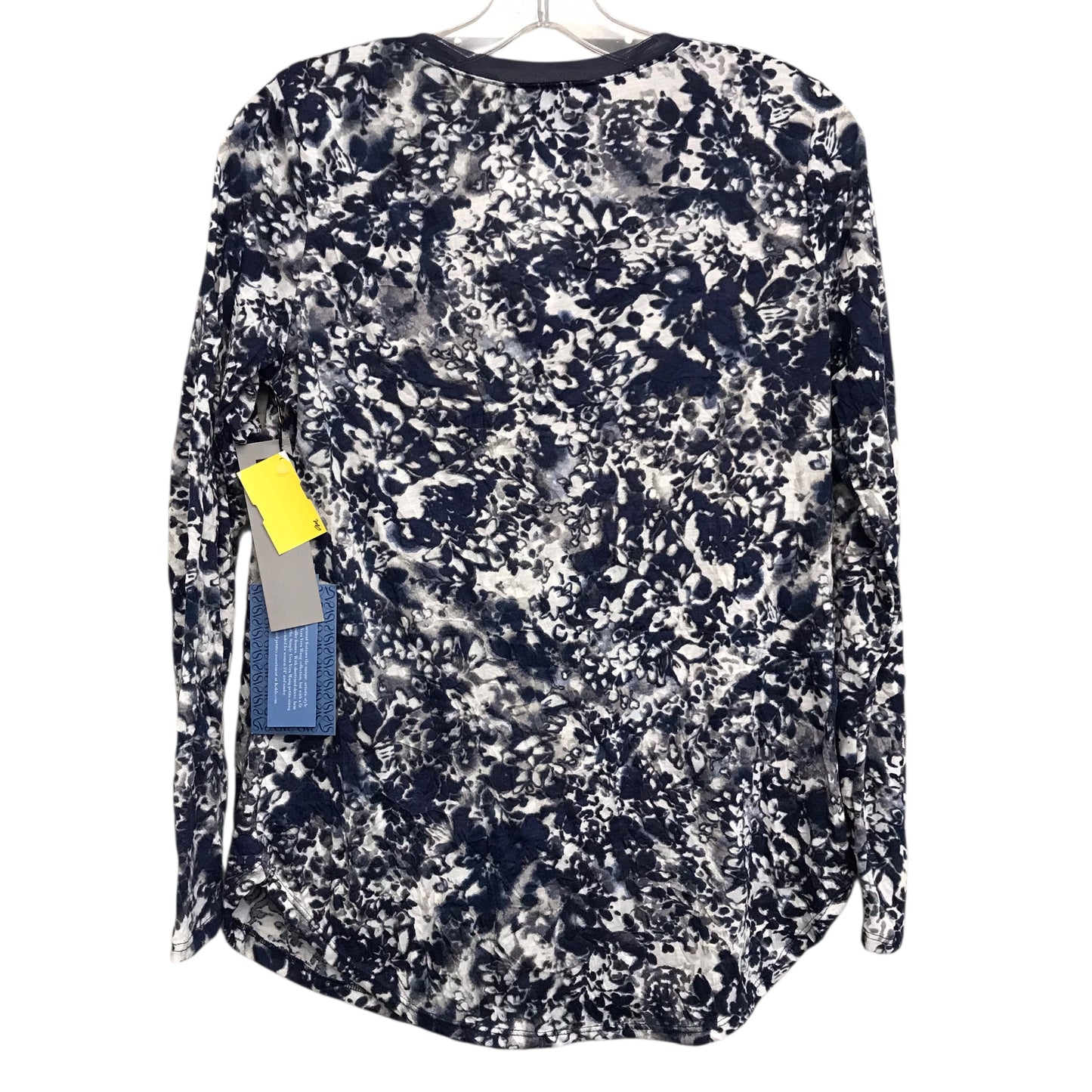 Top Ls By Simply Vera In Blue & Pink, Size:Mp