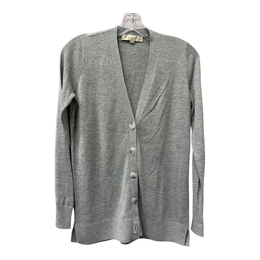 Cardigan By Loft In Grey, Size:Sp