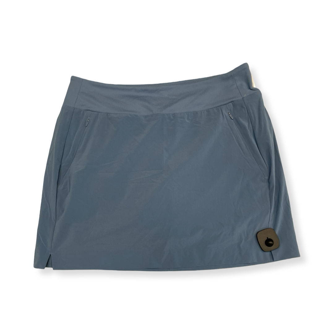 Athletic Skort By Athleta In Blue, Size:12