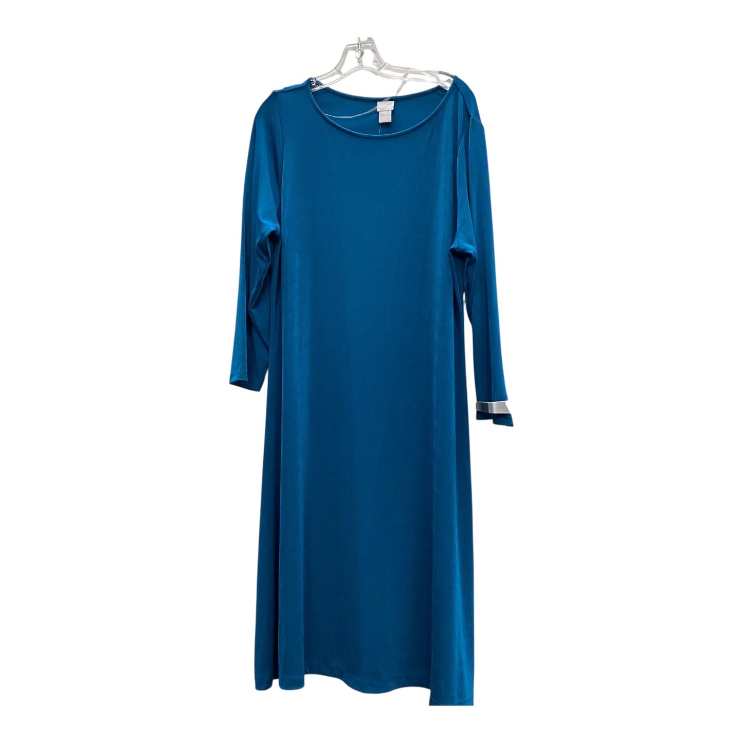 Dress Work By Chicos In Teal, Size:Xl