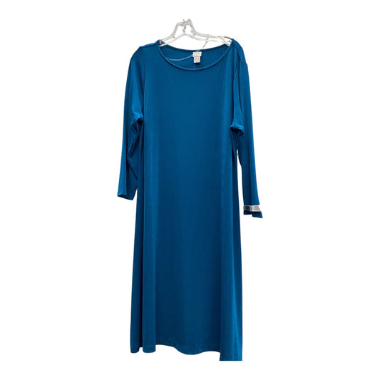 Dress Work By Chicos In Teal, Size:Xl