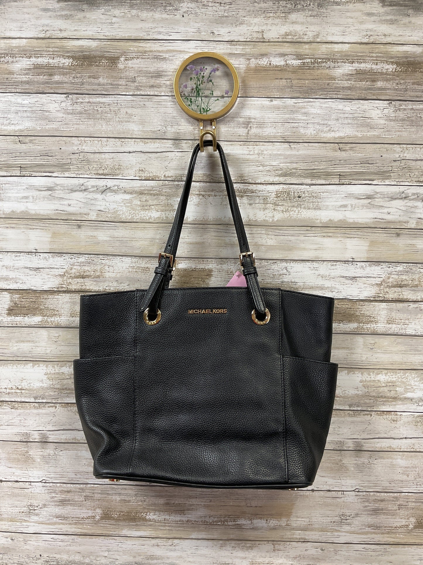 Handbag Designer By Michael Kors In Black, Size:Medium