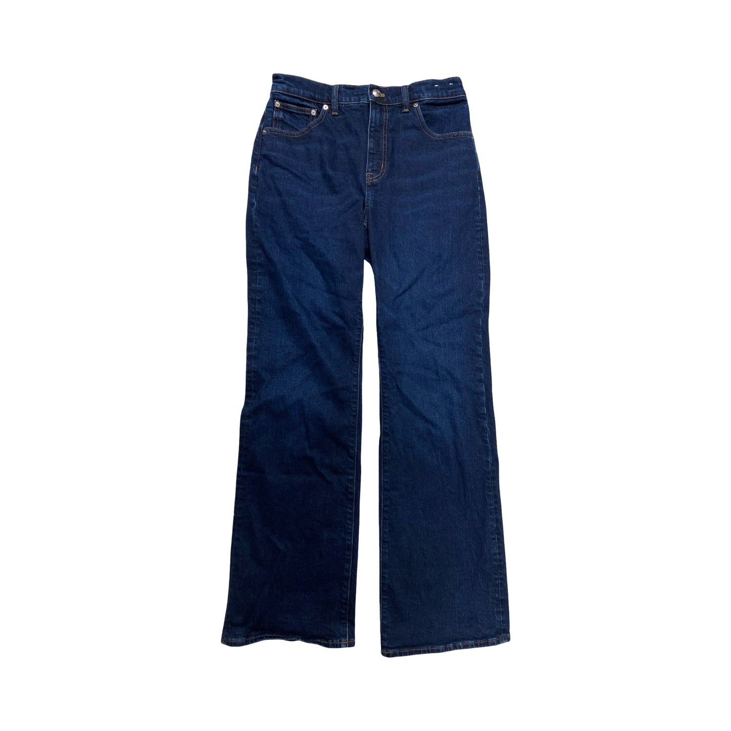 Jeans Flared By Madewell In Blue Denim, Size:6