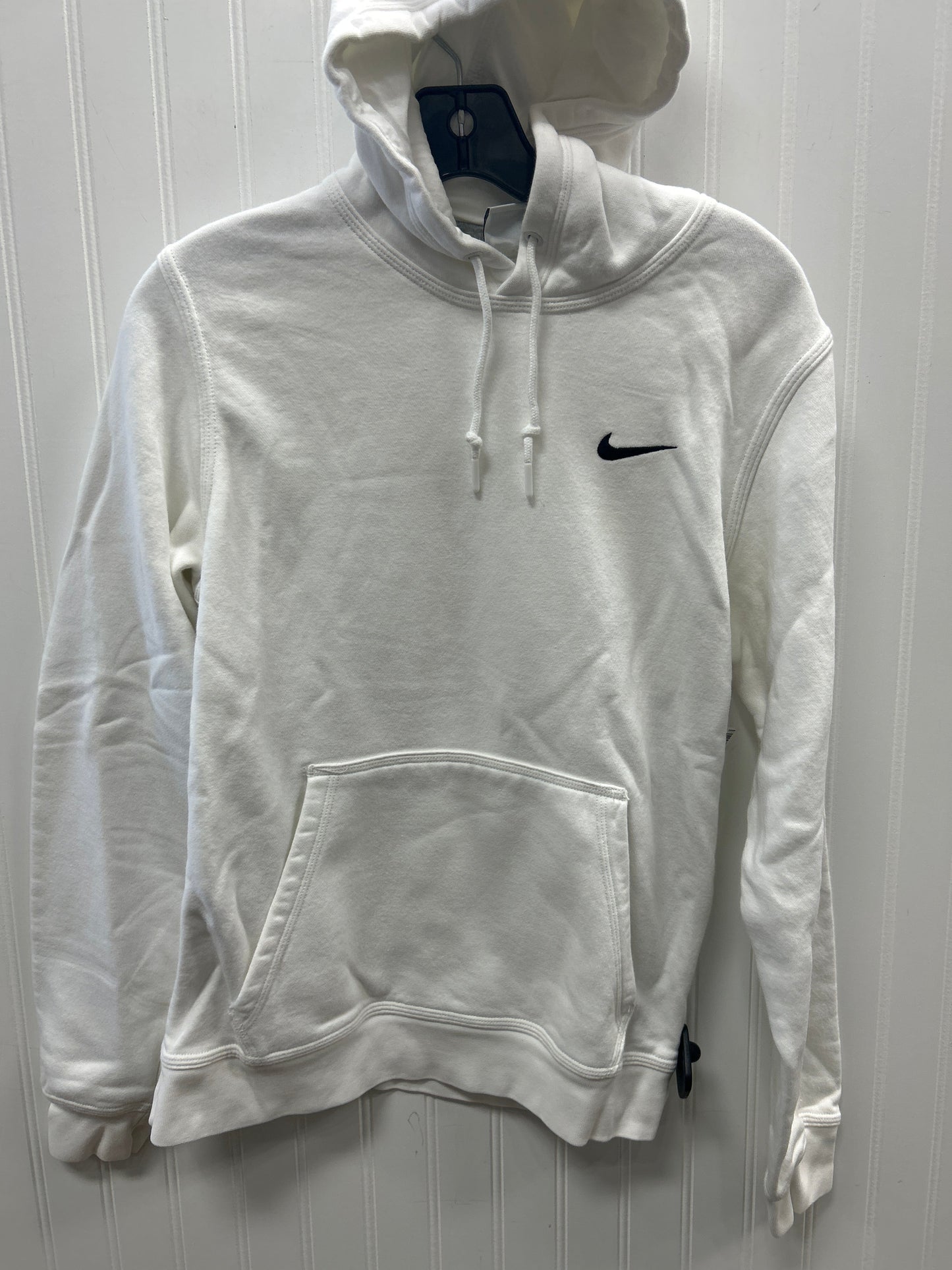 Sweatshirt Hoodie By Nike Apparel In White, Size:S