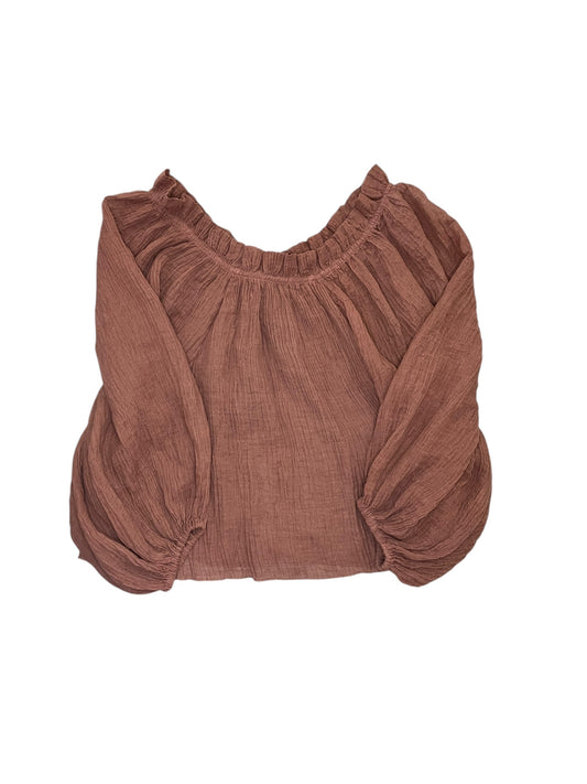 Blouse Designer By Tory Burch In Pink, Size:S