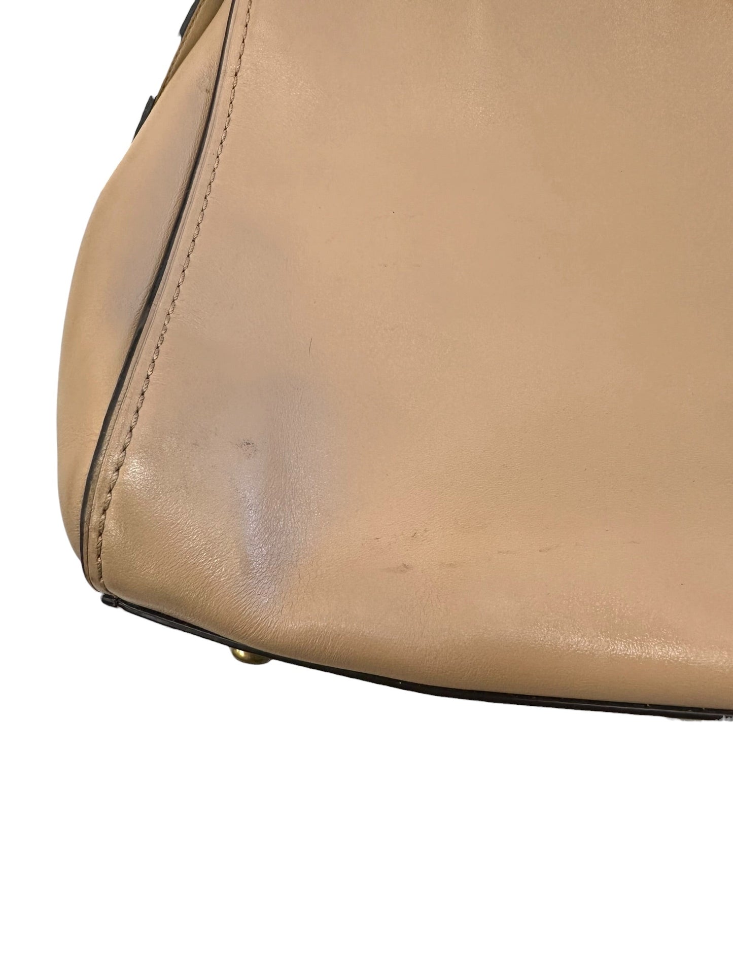 Handbag Designer By Coach In Tan, Size:Large