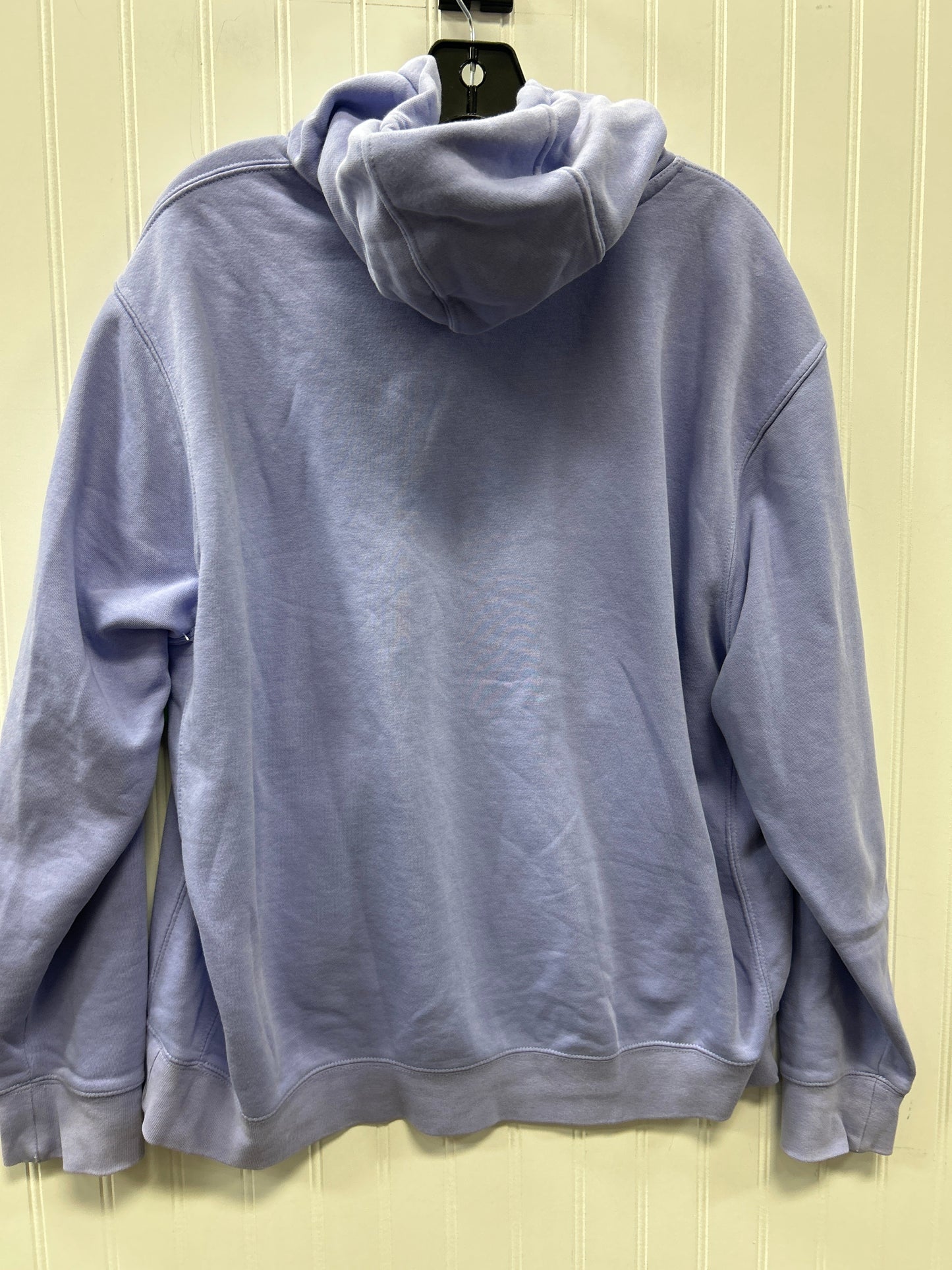 Sweatshirt Hoodie By Nike In Purple, Size:L