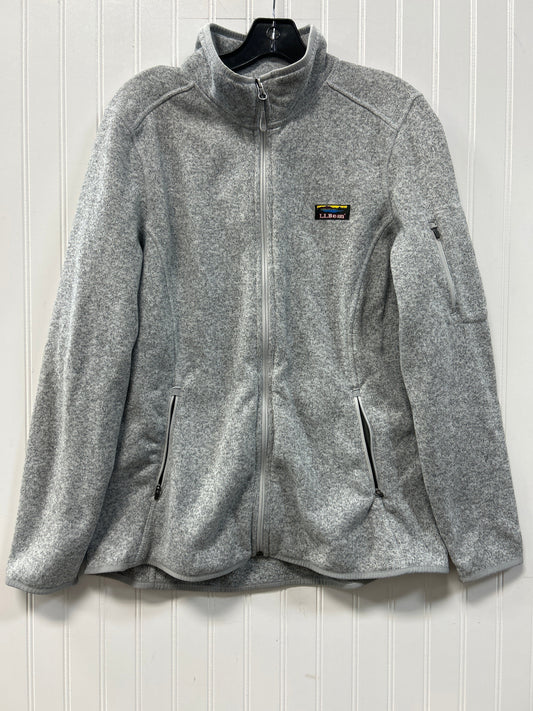 Jacket Fleece By L.L. Bean In Grey, Size:Xl