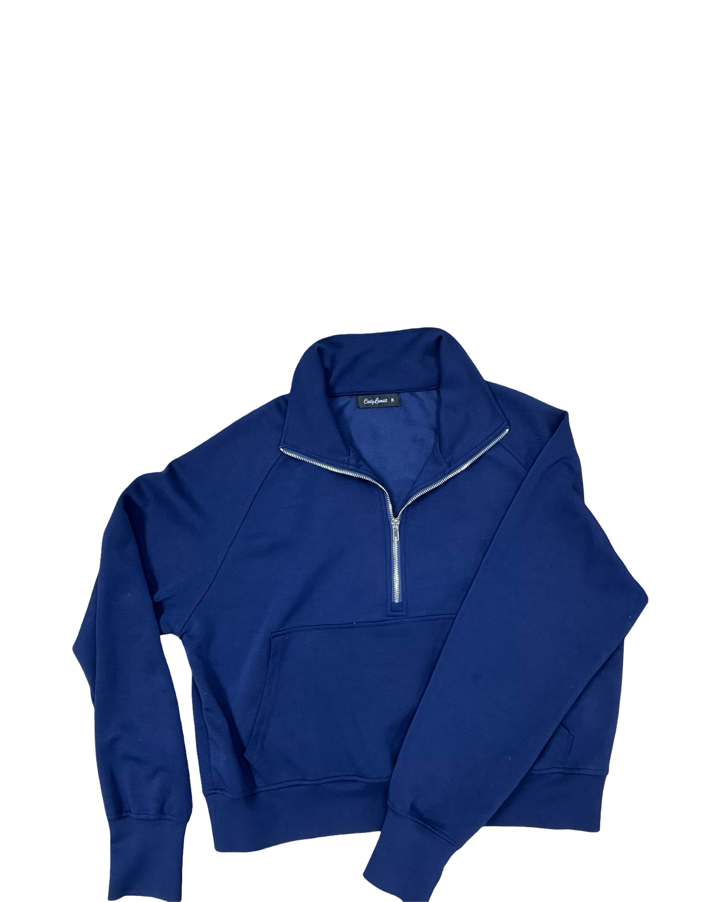 Sweatshirt Collar By Clothes Mentor In Blue, Size:M