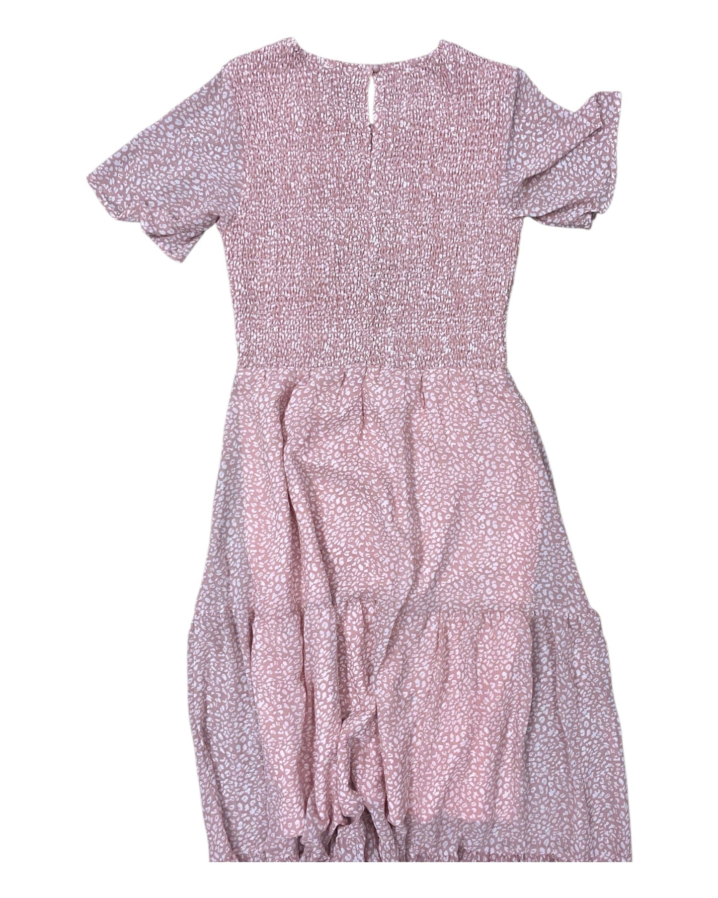 Dress Casual Maxi By Clothes Mentor In Pink & White, Size:M