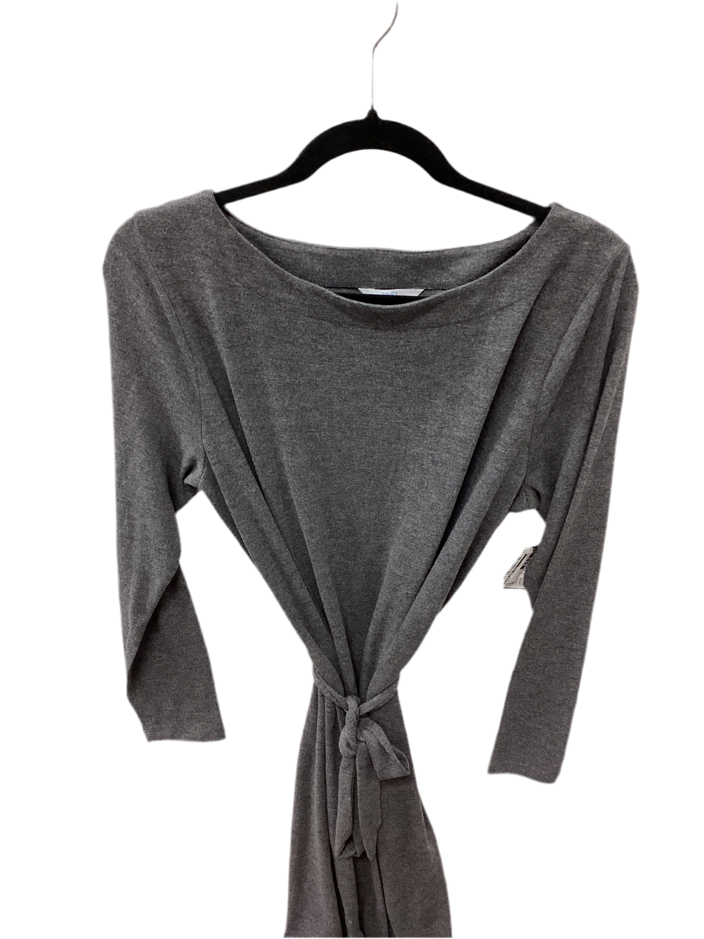 Dress Casual Maxi By Time And Tru In Grey, Size:L