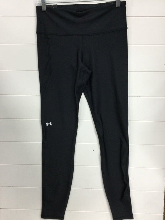 Athletic Leggings By Under Armour In Black, Size:M